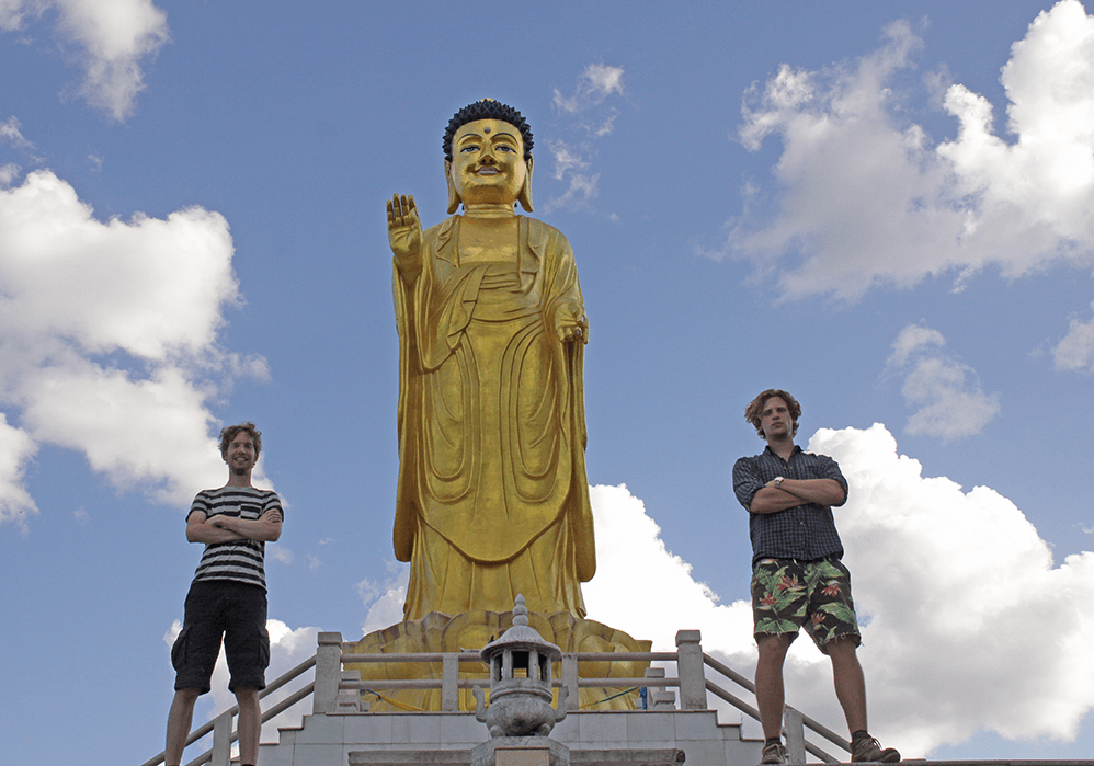 De Boeddha bij het Zaisan Memorial