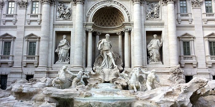 trevi fontein rome trevi fontein rome