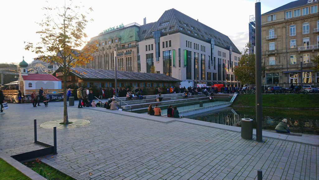 Dusseldorf kerstshoppen