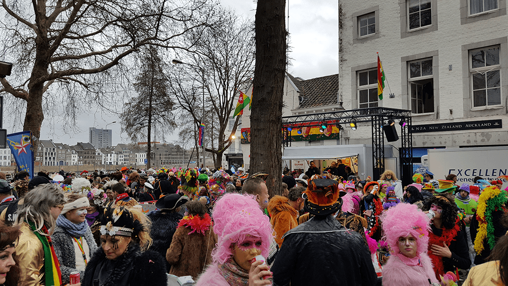 Carnaval in Maastricht feest